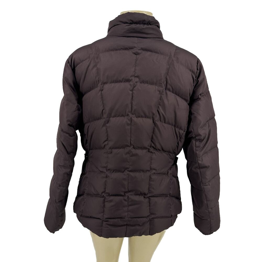 Eddie Bauer Women Large ZIP Up Puffer Down Jacket Winter Outdoors CLT - Picture 3 of 8